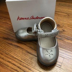 Hanna Andersson Silver Jillie Shoes